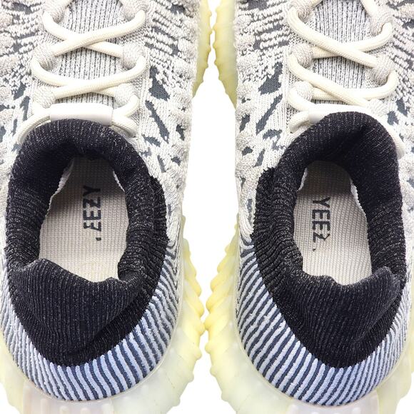 Adidas Yeezy Boost 350 V2 Primeknit Grey Black Men’s Sneakers US 11 - Preowned - Picture 6 of 8